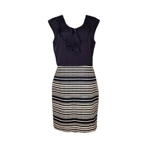 The Loft Tweed Skirt with Black Top Dress​​